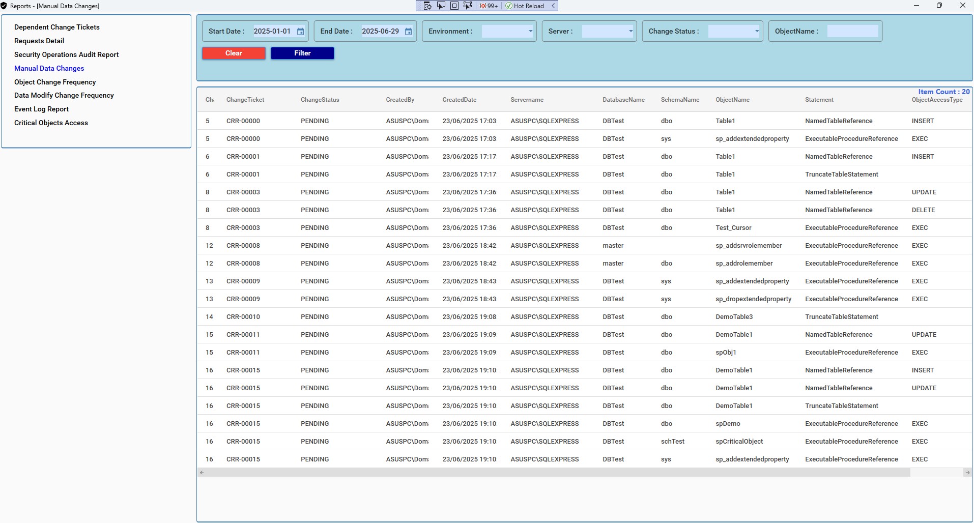 SQL Change Guard Screenshot 10