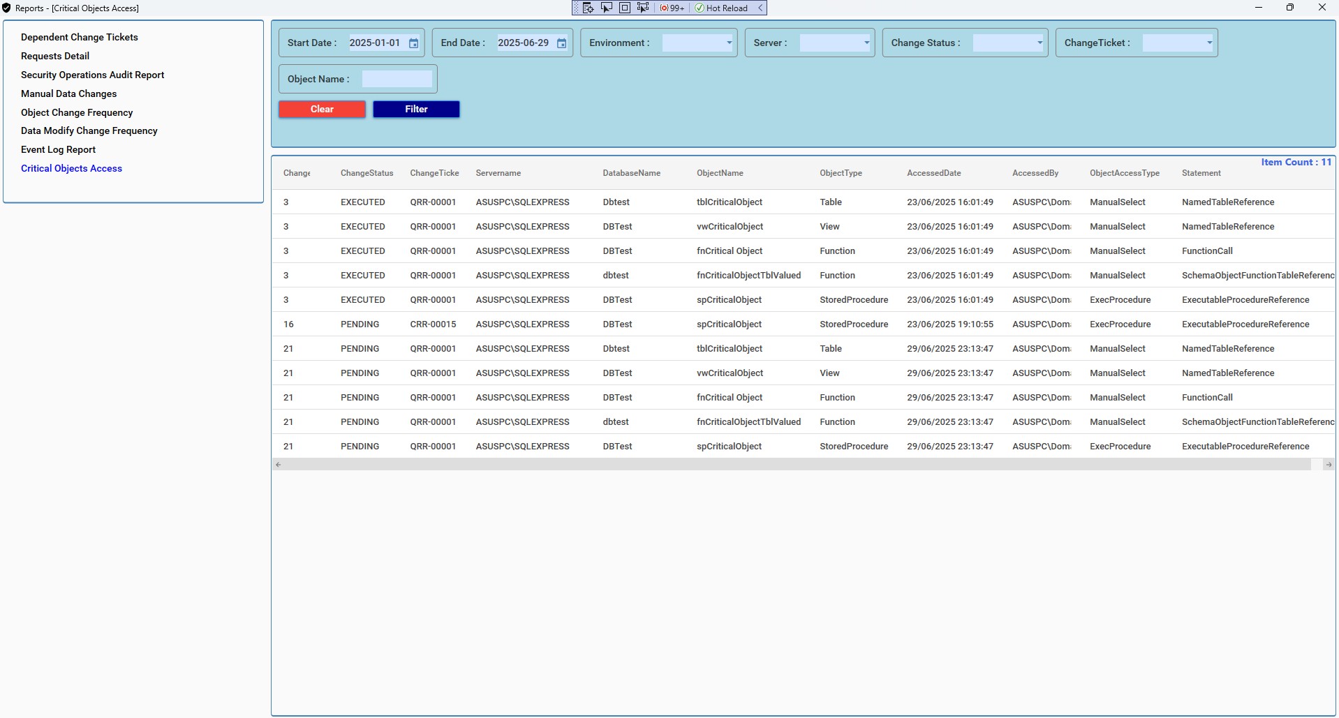 SQL Change Guard Screenshot 11